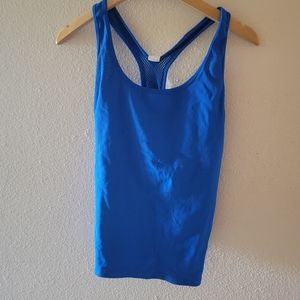 Blue work out top Fabletics